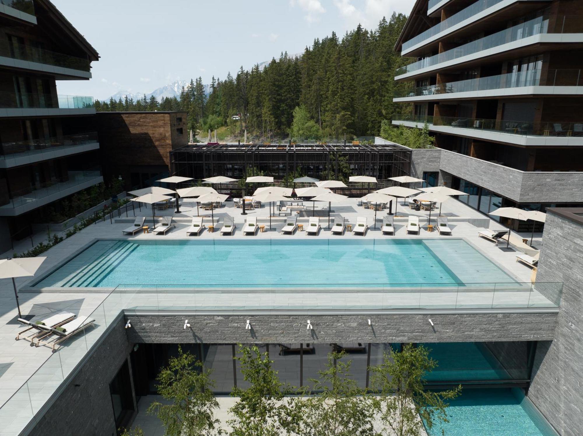 Six Senses Crans-Montana Hotell Exteriör bild